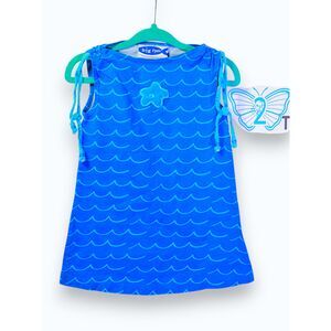 2T Big Fish by Sweet Potatoes Summer Sleeveless Beach Dress